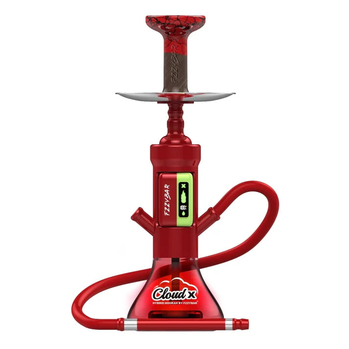 fzzybar cloud x hybrid single hose hookah