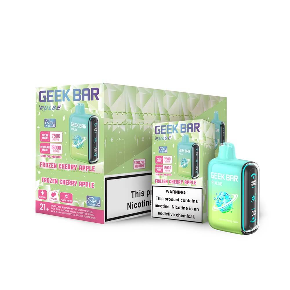 Geek Bar Pulse 15000 Frozen Edition Disposable Vape Vape Bar Club Geek Bar Pulse 15000 Frozen Edition Disposable Vape Vape Bar Club