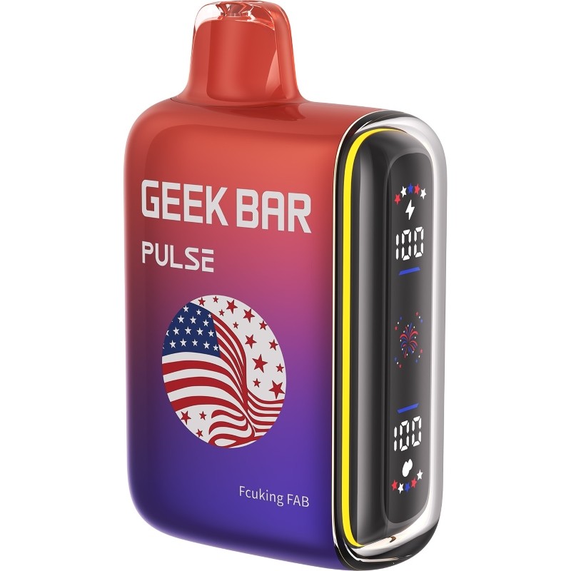 Geek Bar Pulse 15000 Patriot Edition Disposable Vape Vape Bar Club Geek Bar Pulse 15000 Patriot Edition Disposable Vape Vape Bar Club