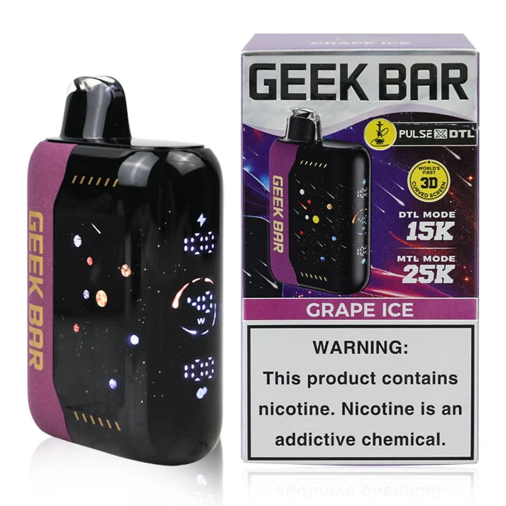 Geek Bar Pulse X DTL 25K Disposable Vape 40W 0.5% 25000 Puffs Vape Bar Club Geek Bar Pulse X DTL 25K Disposable Vape 40W 0.5% 25000 Puffs Vape Bar Club