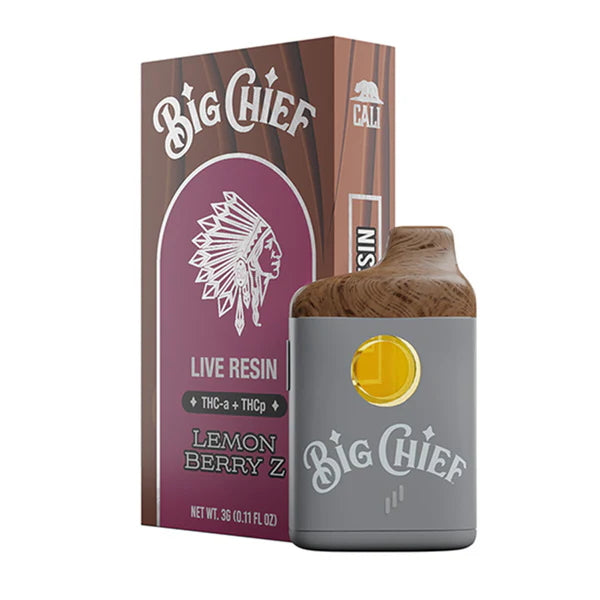 big chief live resin thc a