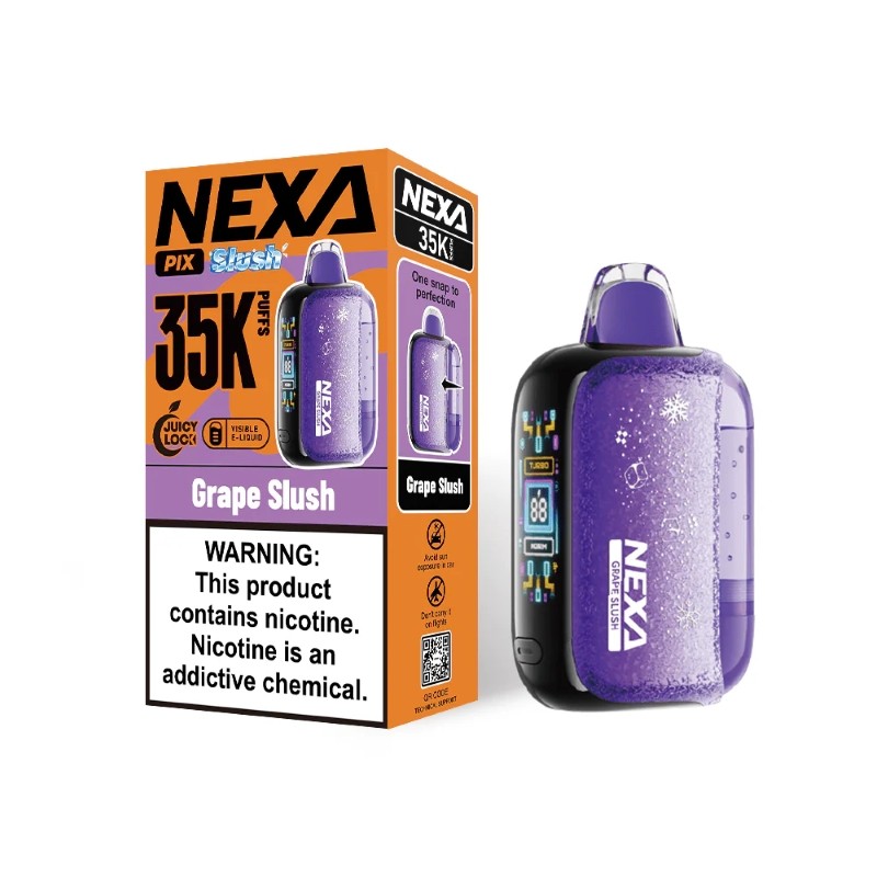 NEXA PIX 35K Slush Edition Disposable Vape 5% 35000 Puffs  Vape Bar Club