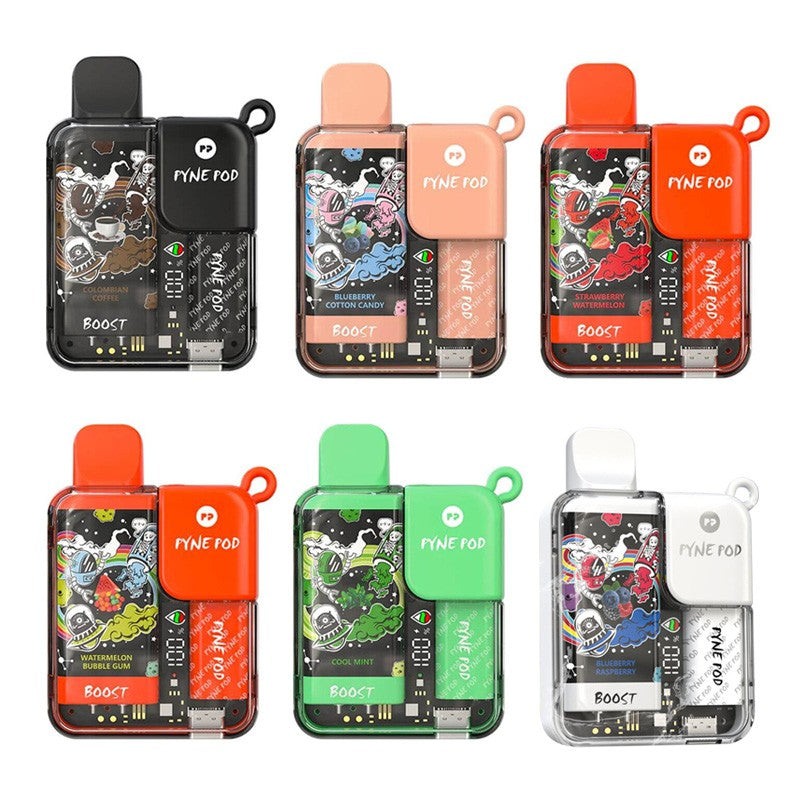 Pyne Pod Boost Disposable Vape Kit 8500 Puffs 5% Nicotine