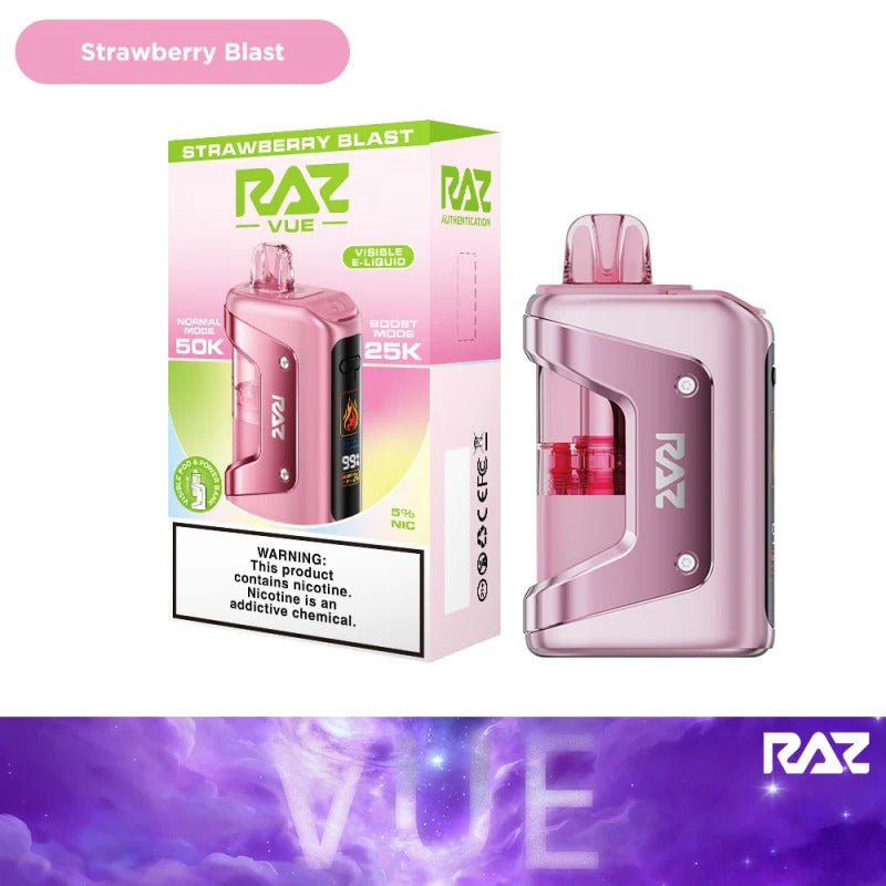 RAZ Vue 50K 50000 Puffs Disposable Vape Kit Vape Bar Club RAZ Vue 50K 50000 Puffs Disposable Vape Kit Vape Bar Club