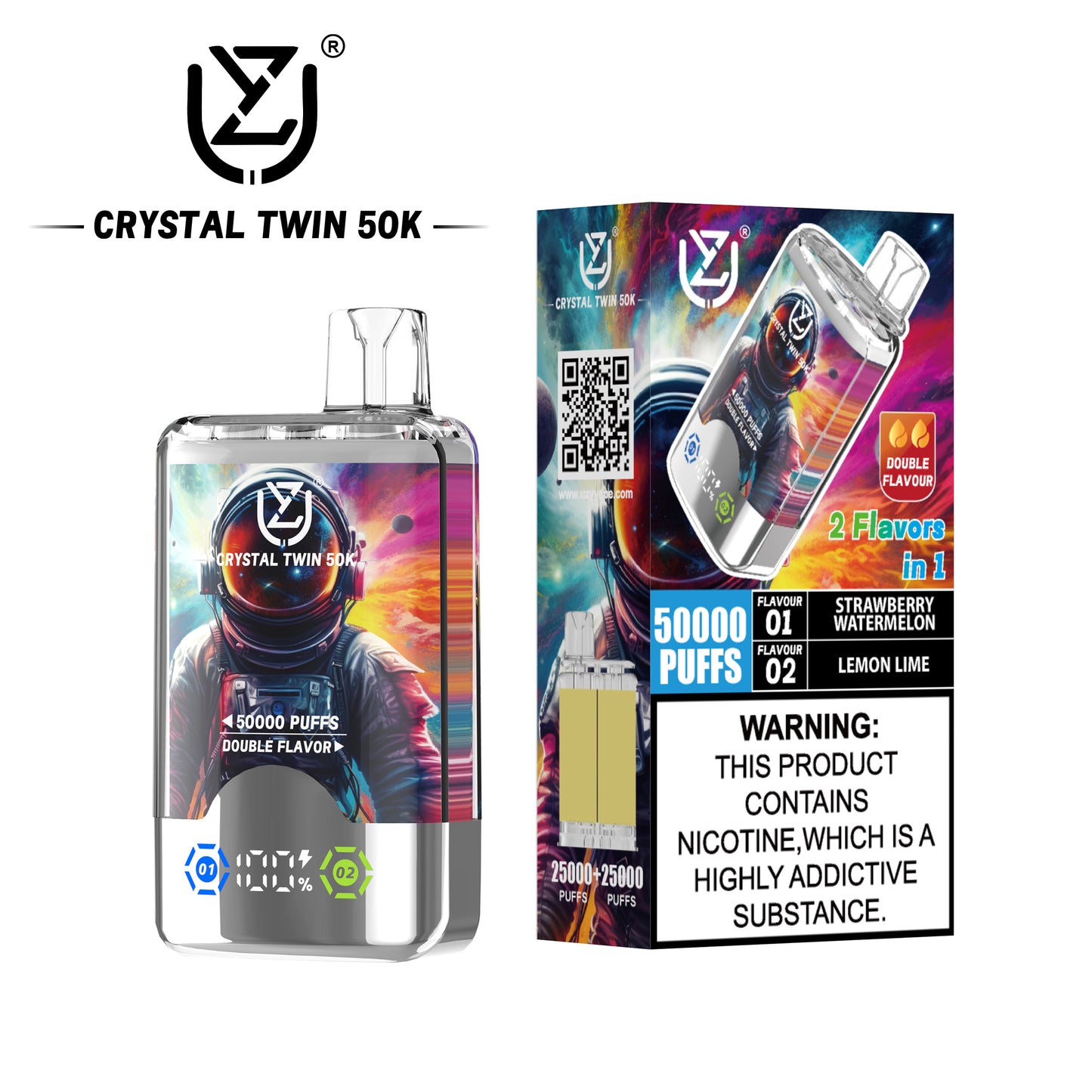 uzy crystal twin 50000