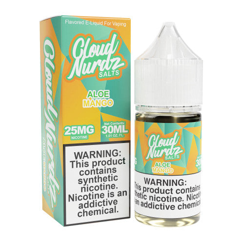 Cloud Nurdz Salts Aloe Mango E-Liquid 30mL