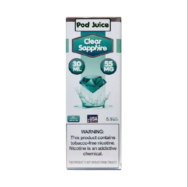 Pod Juice Clear Sapphire E-Liquid 30mL