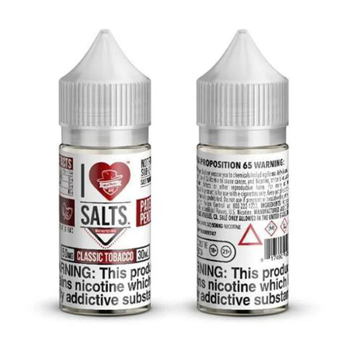 i love salts classic tobacco e-juice