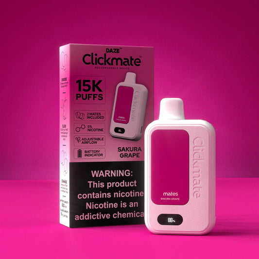 7 Daze Clickmate 15000 Disposable Vape