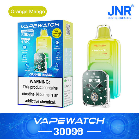 JNR VapeWatch Removable 30K Puffs Disposable Vape