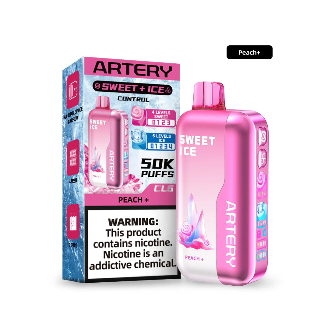 artery cl6 sweet & ice control 50k