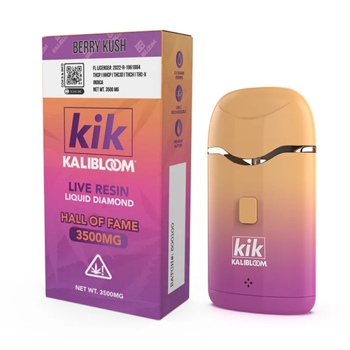 Kalibloom Kik Hall of Fame Liquid Diamond THC-P Disposable Vape 3.5G