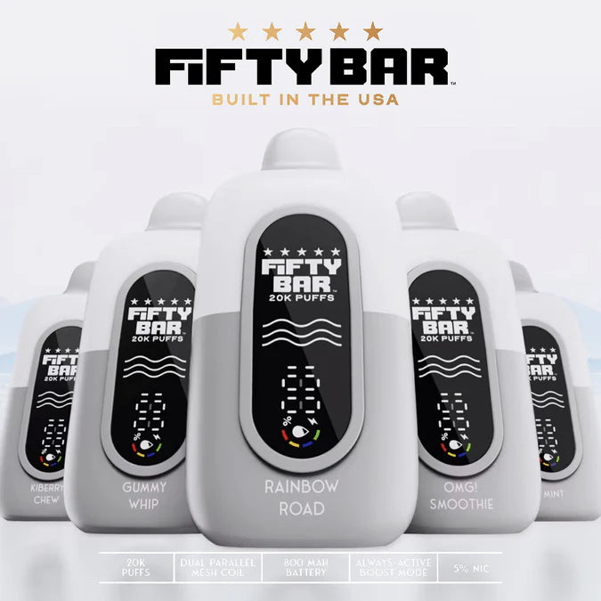 fifty bar 20k white series