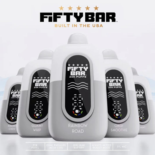 fifty bar 20k white series