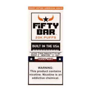 fifty bar texas edition 20k