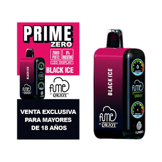 fume prime zero 20k zero nicotine
