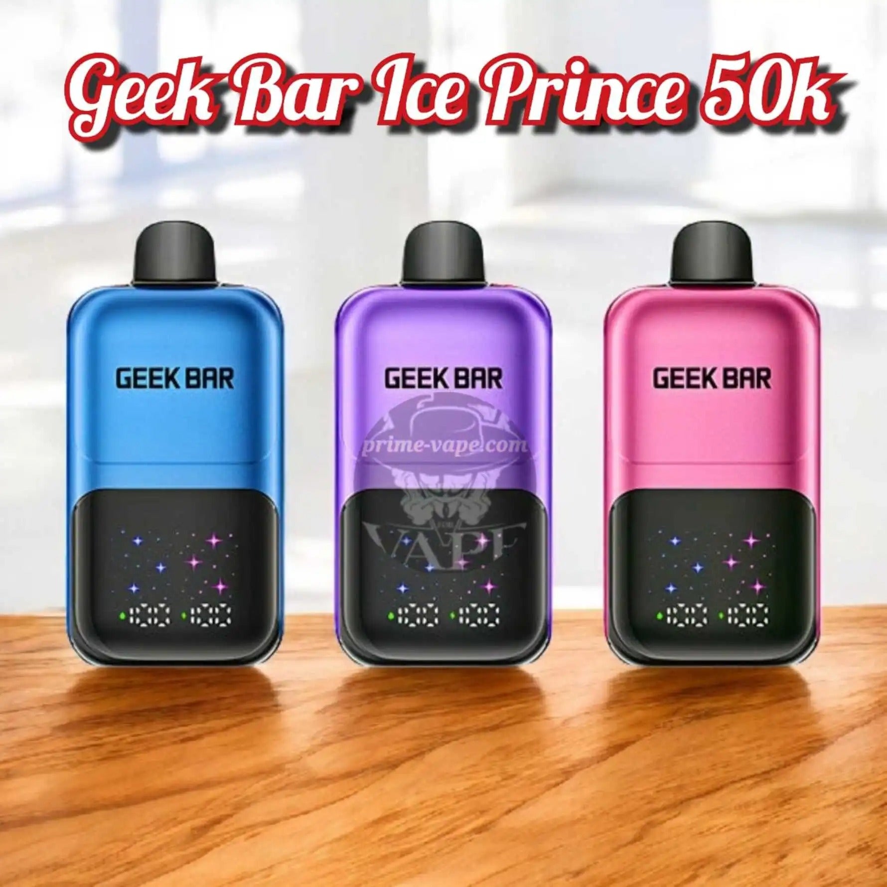 geek bar ice prince 50k