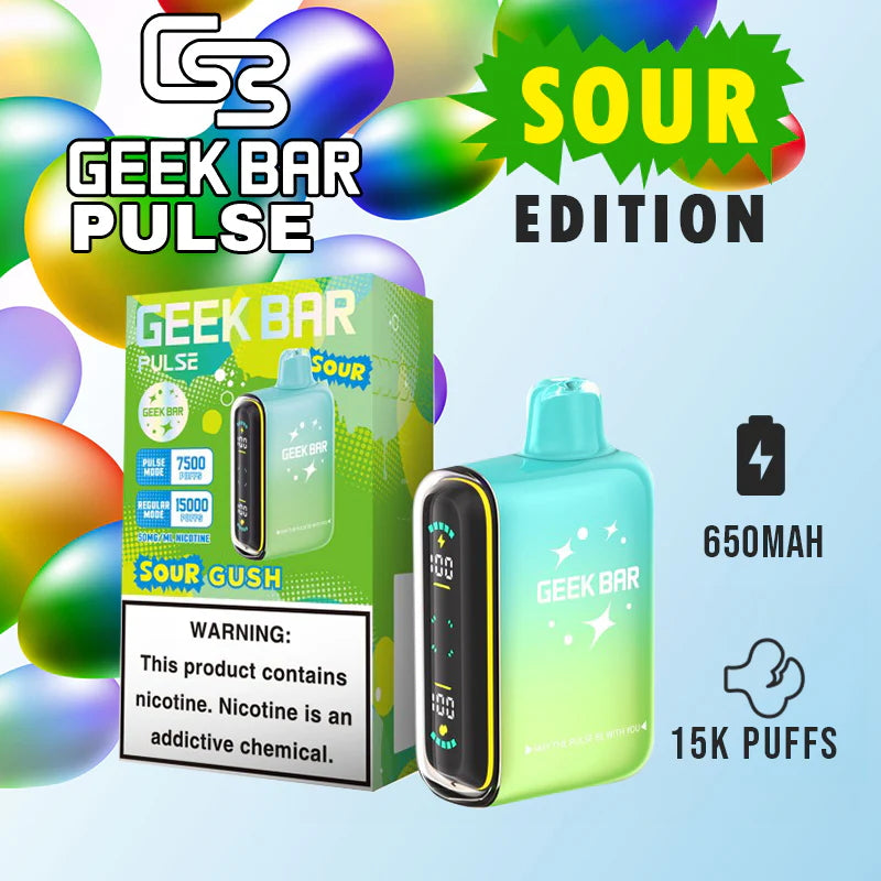 Geek Bar Pulse 15000 Sour Edition Disposable Vape