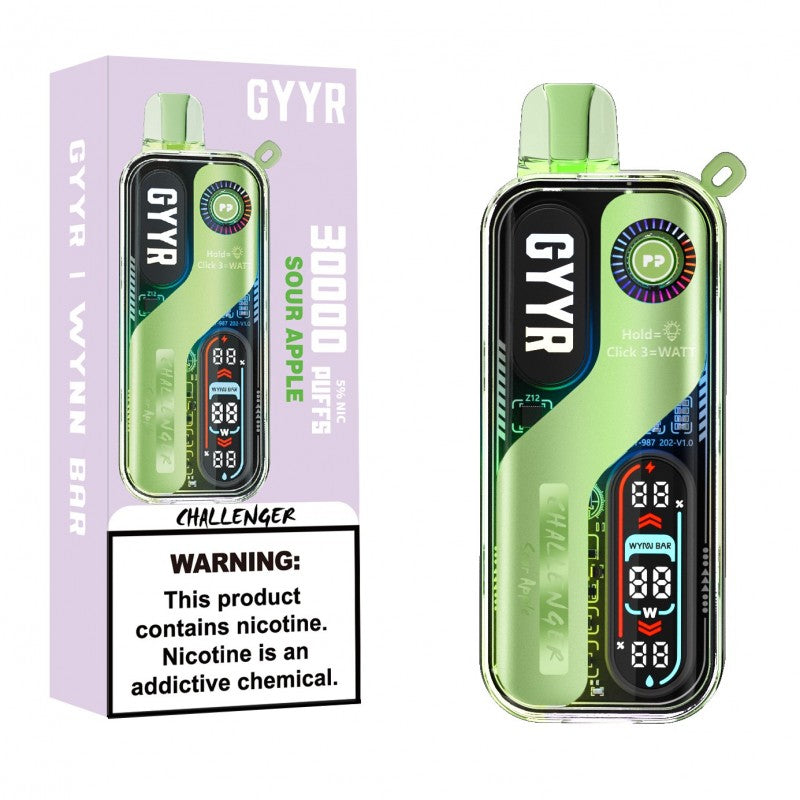 GYYR WYNN Bar Challenger 30K Disposable Vape