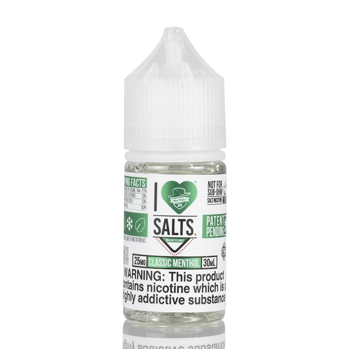 i love salts classic menthol e-juice