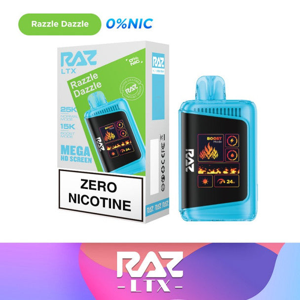 raz ltx 25k nicotine free