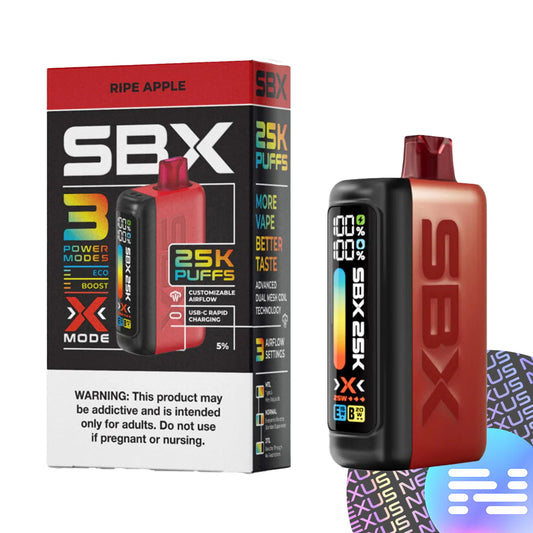 SBX 25K Disposable Vape 1000mAh