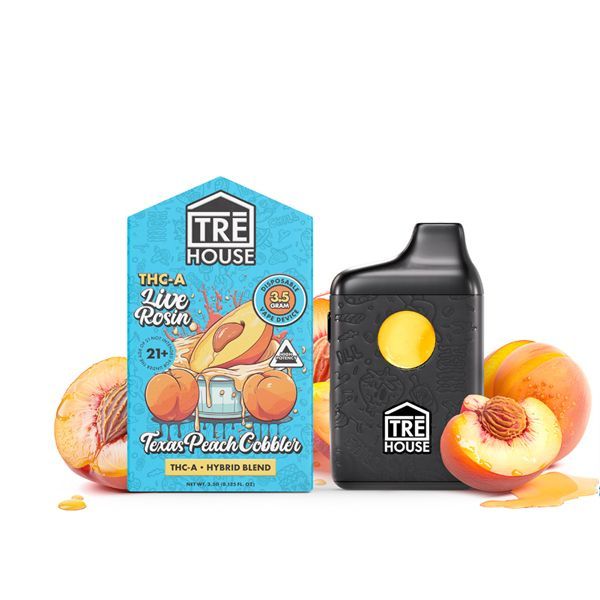 Tre House Live Rosin THC-A Disposable Vape Kit 3.5G