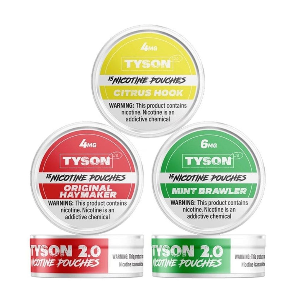 tyson 2.0 nicotine pouches