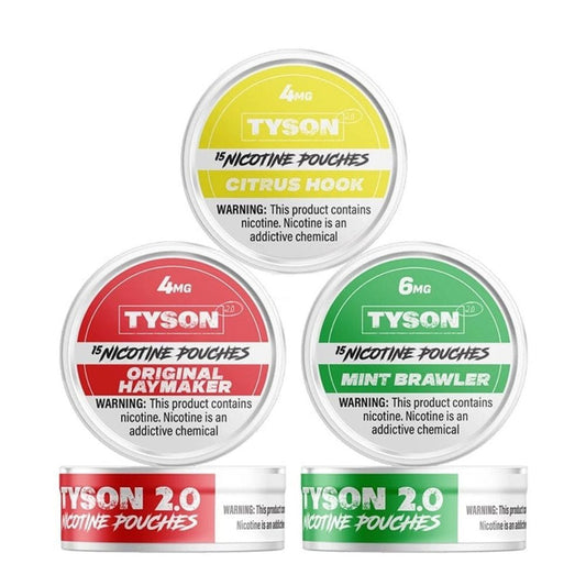 tyson 2.0 nicotine pouches