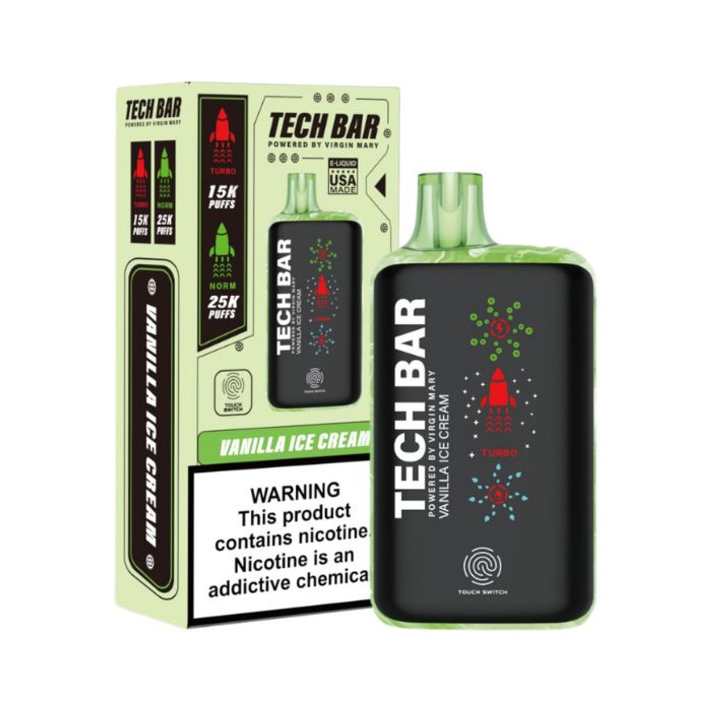 Virgin Mary Tech Bar 25000 Disposable Vape