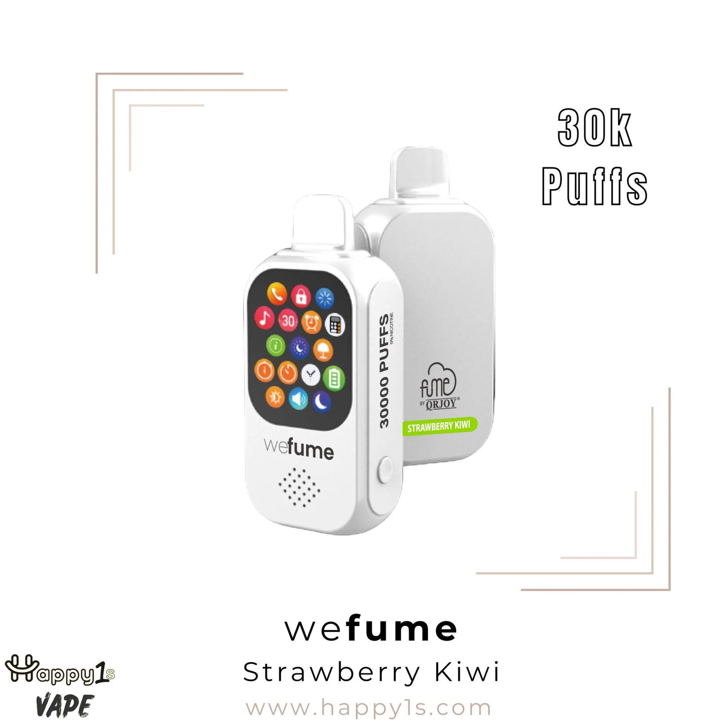 Wefume Vape 30000 by QRJOY Disposable Vape