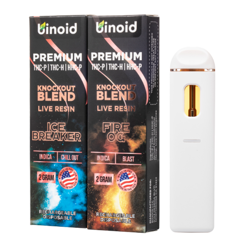 Binoid Knockout Blend Live Resin Disposable Kit