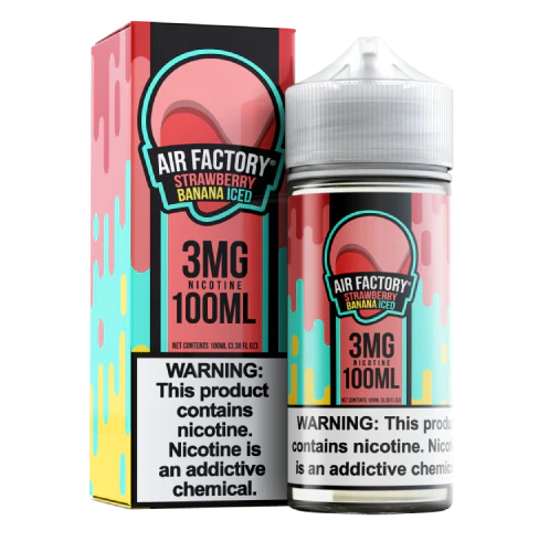 Air Factory Strawberry Banana Ice E-liquid 100mL