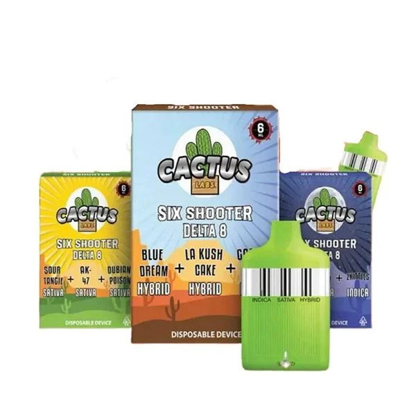 six shooter vape